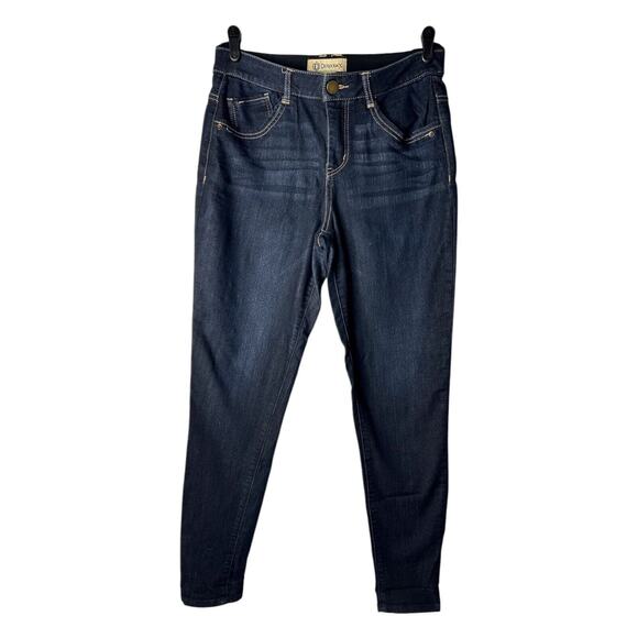 Democracy Denim - Democracy Jeans Womens Size 4 Ab Technology Mid Rise Skinny Leg Dark Wash Denim